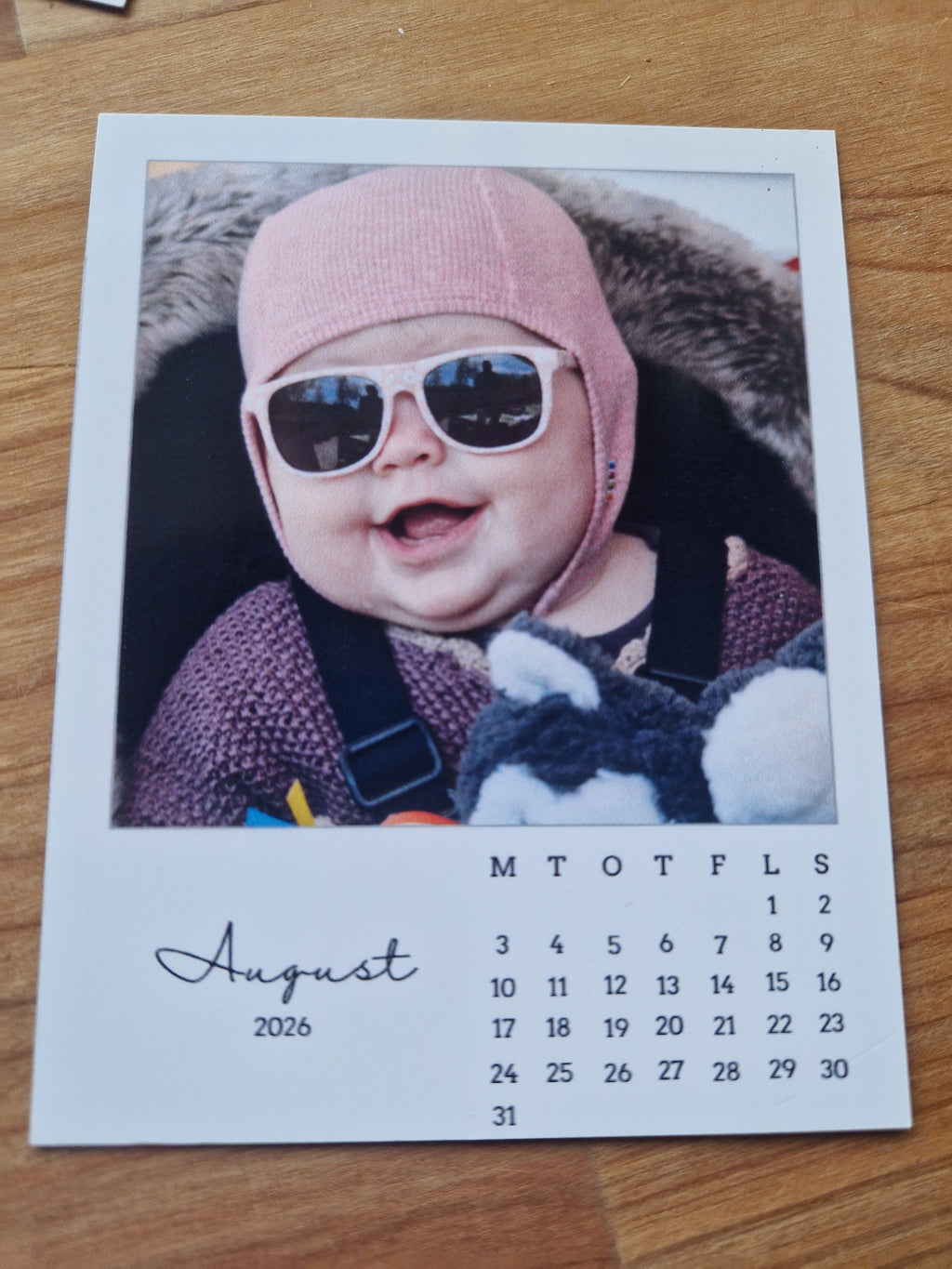 Personlige kalender magneter