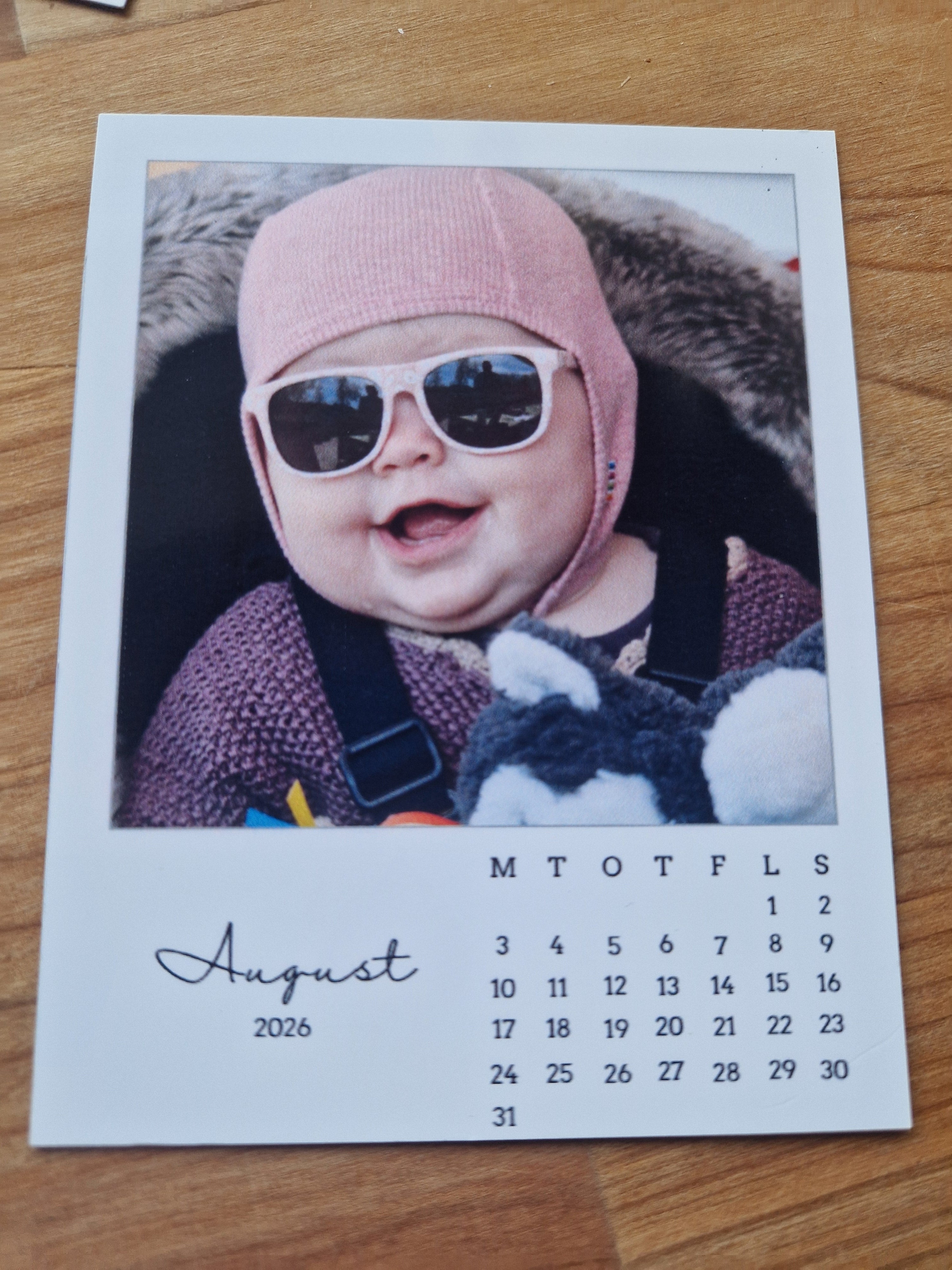 Personlige kalender magneter