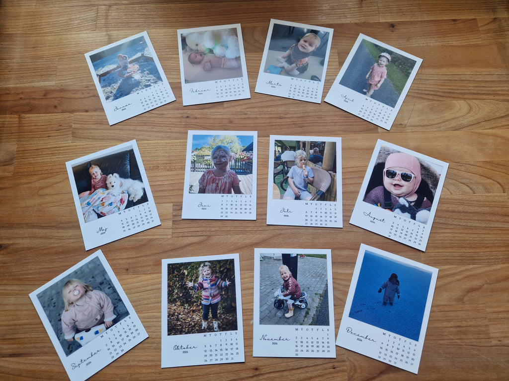 Personlige kalender magneter