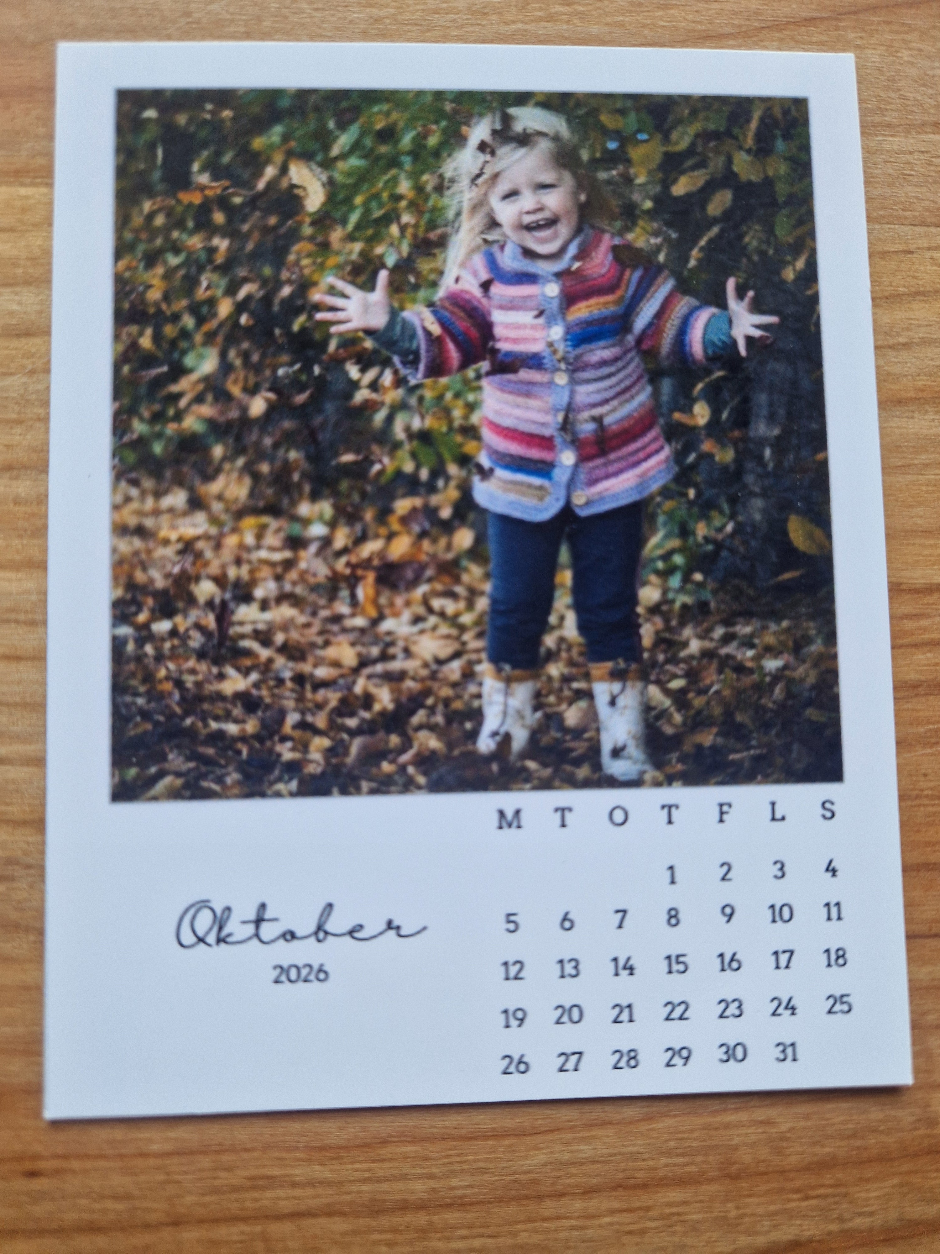 Personlige kalender magneter